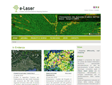 Tablet Screenshot of e-laser.it